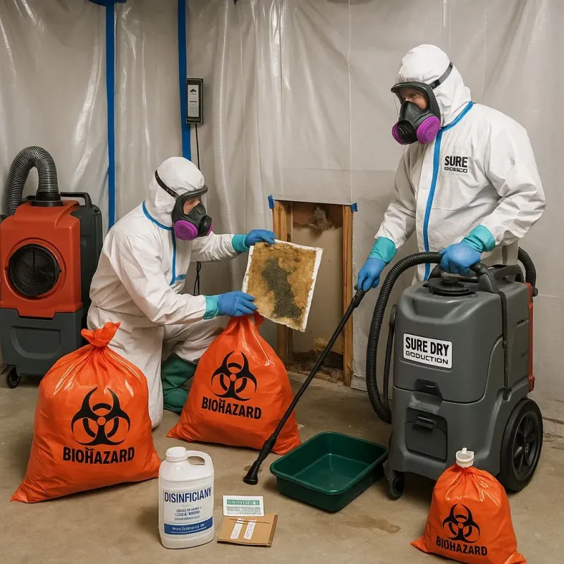 Contaminated Water Handling Protocols process in Highland, MD