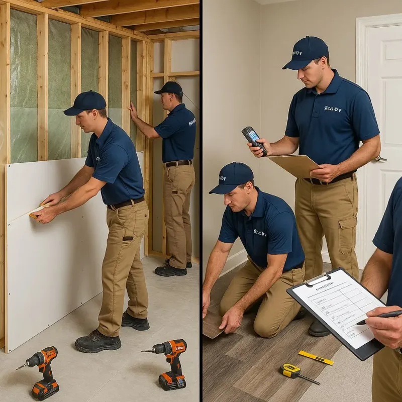 Repairs and Reconstruction process in Highland, MD